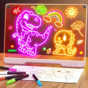 16-Inch Rechargeable Doodle Glow LED Note Board