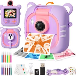 Instant Camera for Kids Ages 3-12