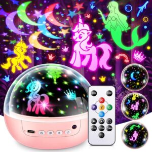Princess Unicorn Night Light Projector Super Kids ABA